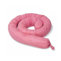 Auge absorbente químico rosado de los 7.6cm * 1.2m